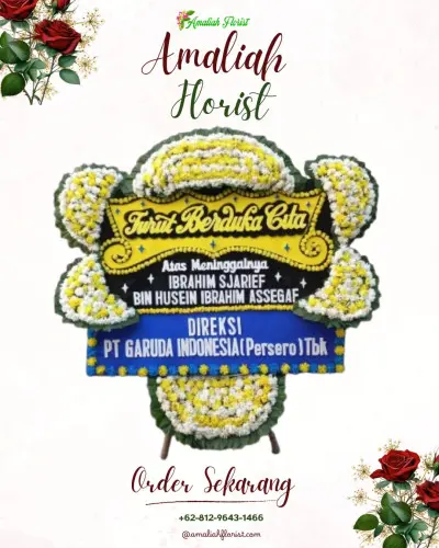 Papan Bunga Duka di Sidadadi